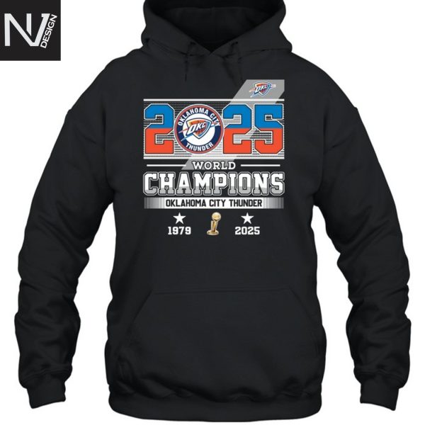 2025 World Champions Oklahoma City Thunder Unisex T-Shirt