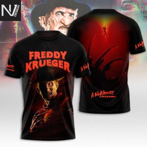 A Nightmare On Elm Street Freddy Krueger 3D T-Shirt