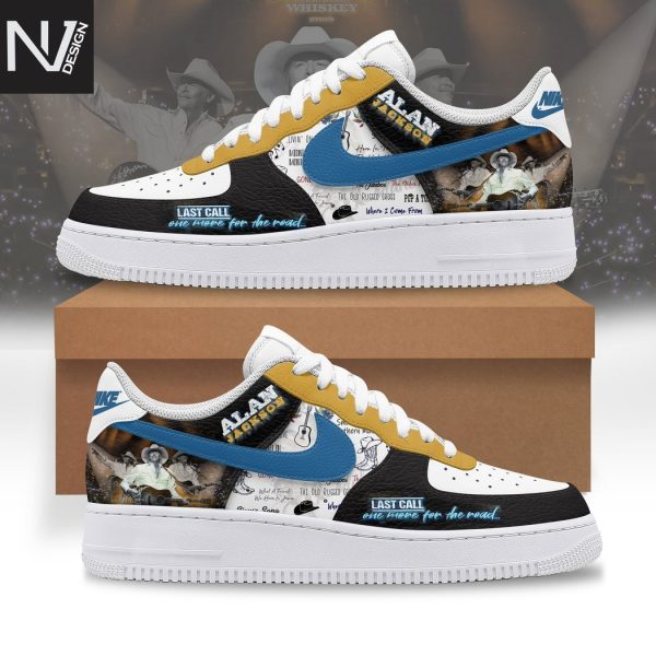 Alan Jackson Last Call One More For The Road Air Force 1 Shoes