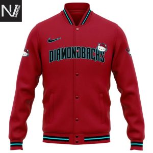 Arizona Diamondbacks Sweet Style Kitty Charm Baseball Jacket