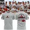 Arkansas Razorbacks Baseball College World Series 2025 Omahogs 3D T-Shirt