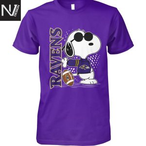 Baltimore Ravens x Snoopy Unisex T-Shirt
