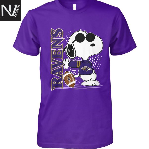 Baltimore Ravens x Snoopy Unisex T-Shirt