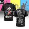 Morgan Wallen x Houston Texans NRG Stadium 2025 Tour 3D T-Shirt – White