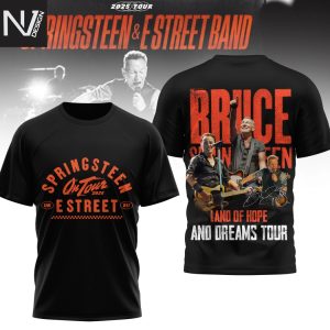 Bruce Springsteen Land Of Hope And Dreams Signature 3D T-Shirt