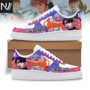 BTS Jungkook We Are Back Air Force 1 Shoes