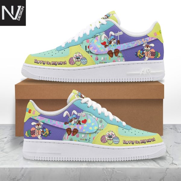 Buc-ees Bunny On My Mind Air Force 1 Sneaker