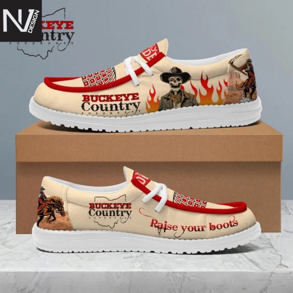Buckeye Country Superfest Raise Your Boots Hey Dude Shoes