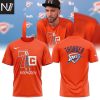 Chet Holmgren 7C Oklahoma City Thunder 3D T-Shirt – Blue