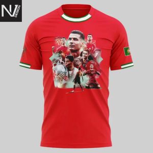 CR7 Cristiano Ronaldo Portugal Tribute 3D T-Shirt