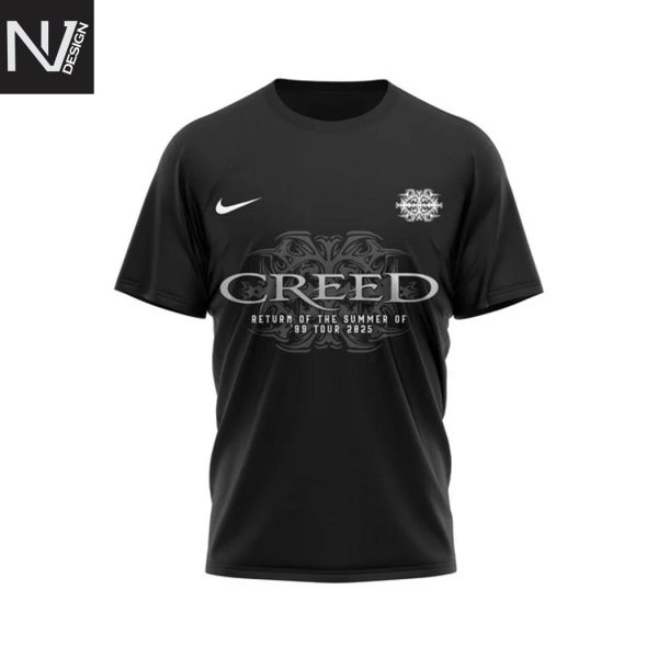 Creed – Return Of The Summer Of 99 Tour 2025 3D T-Shirt