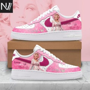 Dolly Parton Love Is Like A Butterfly Air Force 1 Sneaker