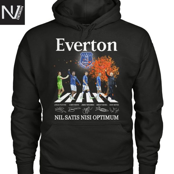 Everton Nil Satis Nisi Optimum Signature Unisex T-Shirt