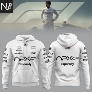 F1 The Movie 2025 APXGP Brad Pitt Hoodie