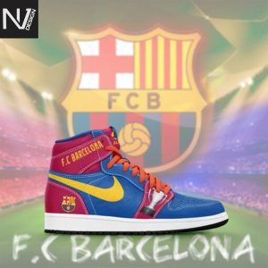 FC Barcelona Air Jordan 1 High Top
