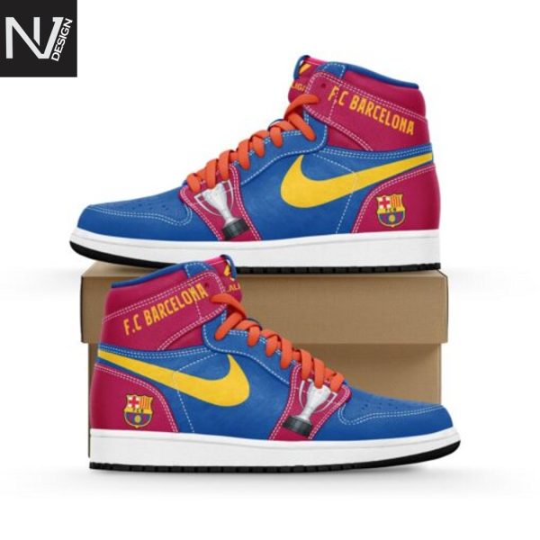 FC Barcelona Air Jordan 1 High Top