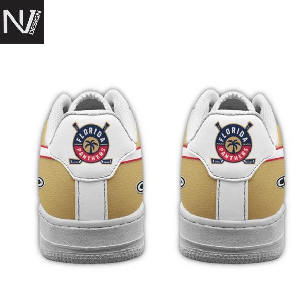 Florida Panthers Time To Hunt 2025 Stanley Cup Champions Air Force 1 Sneaker