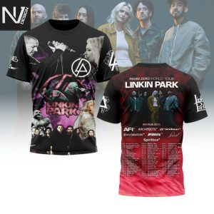 From Zero World Tour Linkin Park 3D T-Shirt