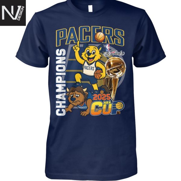 Indiana Pacers 2025 Finals Champions Unisex T-Shirt