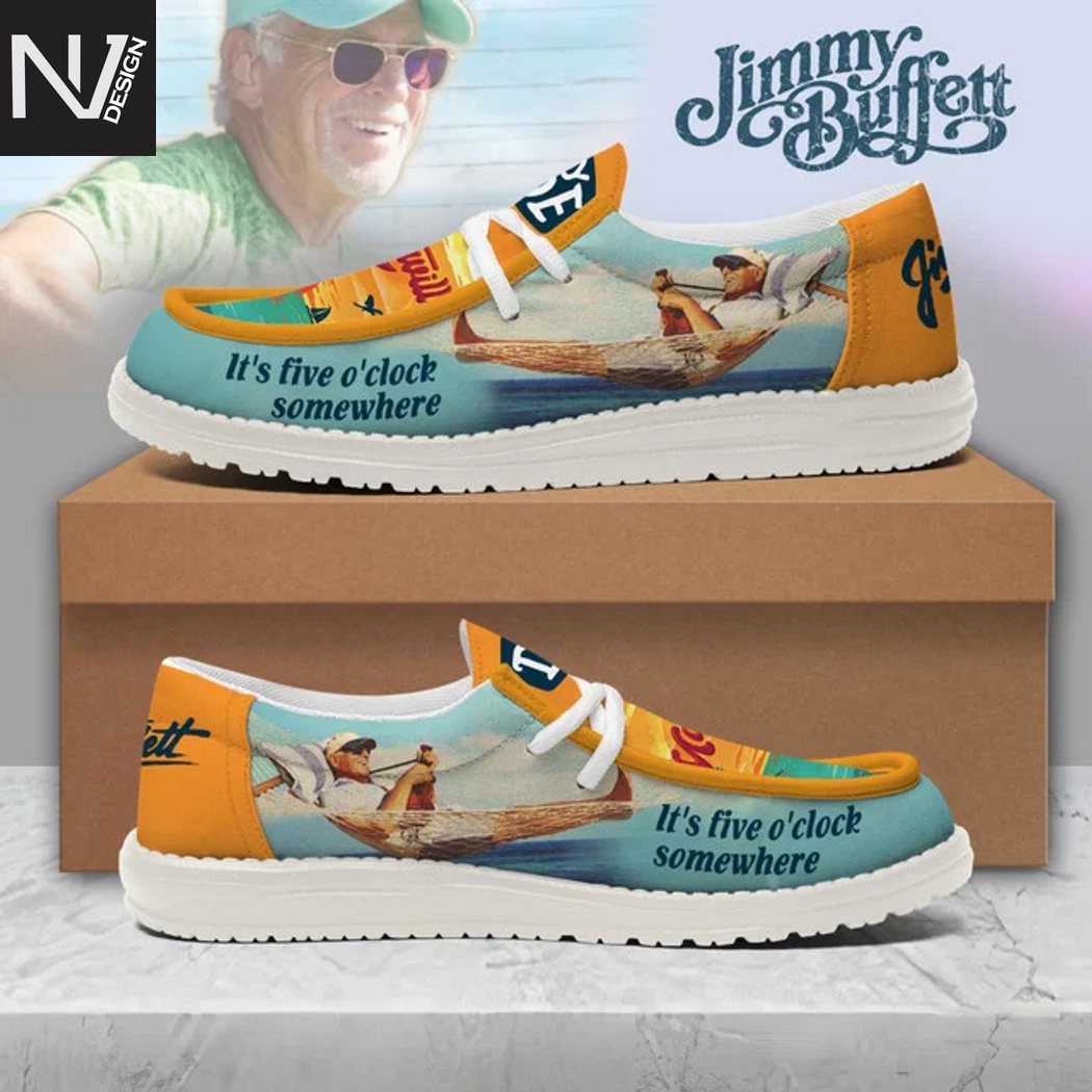 Jimmy Buffett Its 5 Oclock Somewhere Hey Dude Shoes Jimmy Buffett Its 5 Oclock Somewhere Hey Dude Shoes