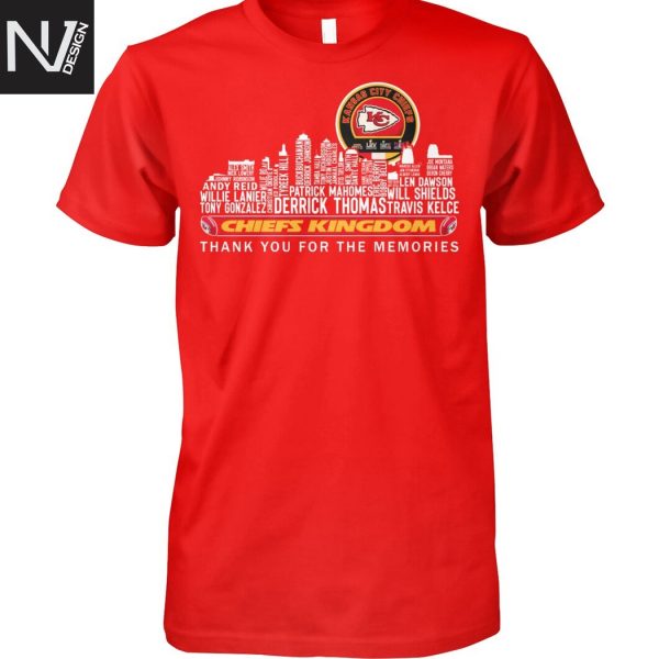 Kansas City Chiefs – Chiefs Kingdom Thank You For The Memories Unisex T-Shirt