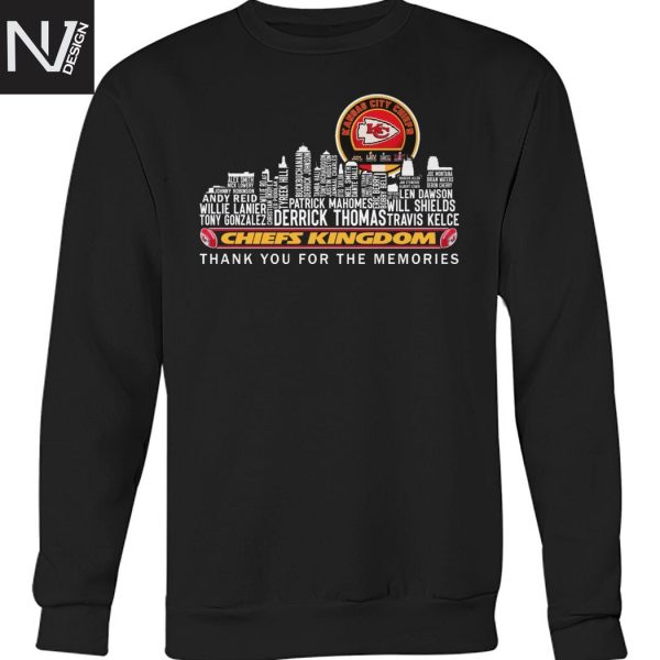 Kansas City Chiefs – Chiefs Kingdom Thank You For The Memories Unisex T-Shirt
