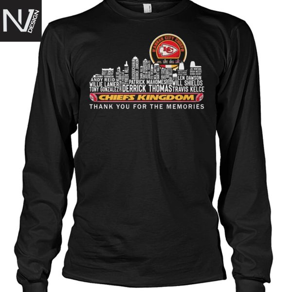 Kansas City Chiefs – Chiefs Kingdom Thank You For The Memories Unisex T-Shirt
