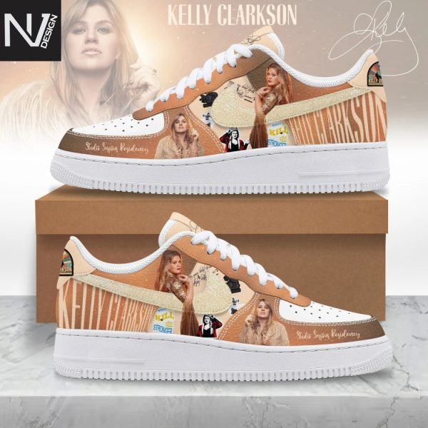 Kelly Clarkson Studio Sessions Residency Air Force 1 Shoes