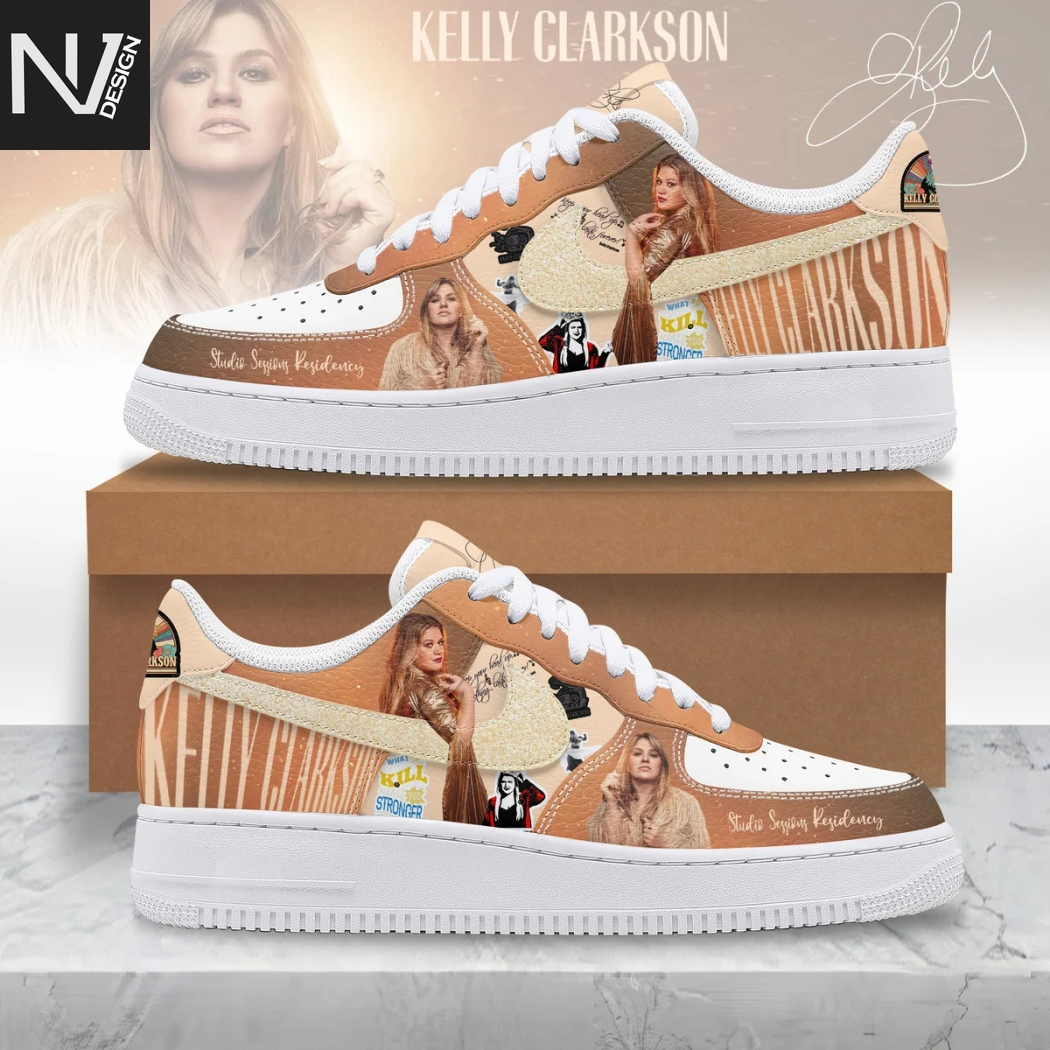 Kelly Clarkson Studio Sessions Residency Air Force 1 Shoes Kelly Clarkson Studio Sessions Residency Air Force 1 Shoes