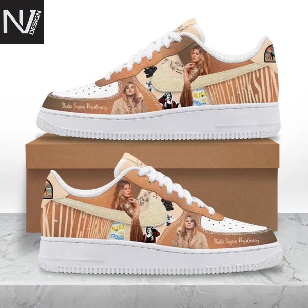 Kelly Clarkson Studio Sessions Residency Air Force 1 Shoes