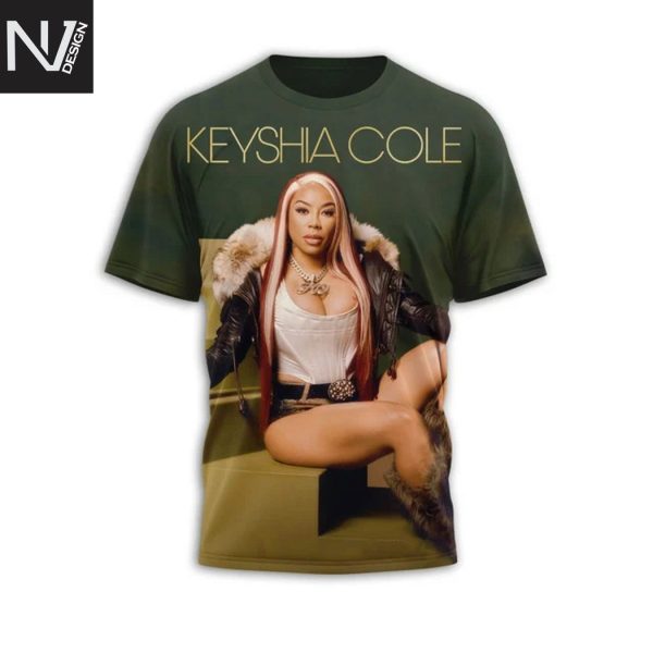 Keyshia Cole The Way It Is 20th Anniversary Tour 3D T-Shirt