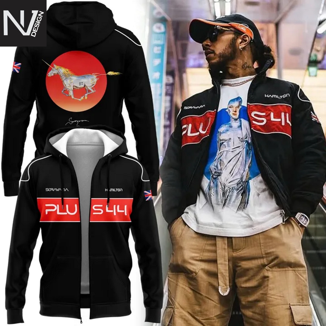 Lewis Hamilton x Hajime Sorayama Race Zip Hoodie Lewis Hamilton x Hajime Sorayama Race Zip Hoodie