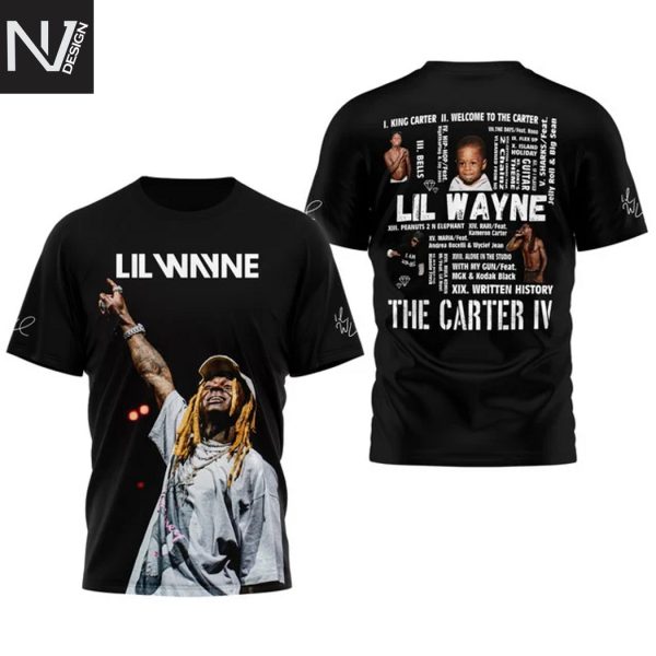 Lil Wayne The Carter VI Signature 3D T-Shirt