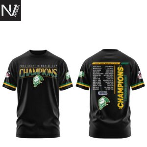 London Knight Champions Memorial Cup 2025 3D T-Shirt