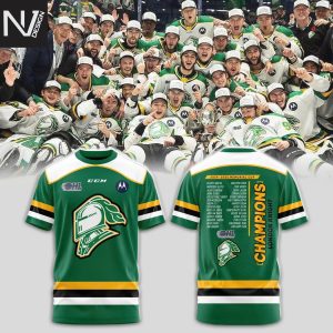 London Knight Champions Memorial Cup 2025 3D T-Shirt – Green