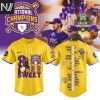 LSU Tigers 2025 NCAA Division National Champions 8 Is Sweet Baseball Jersey