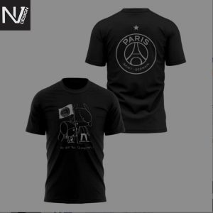 Luis Enrique Xana We Are The Champion Paris Saint Germain 2025 3D T-Shirt