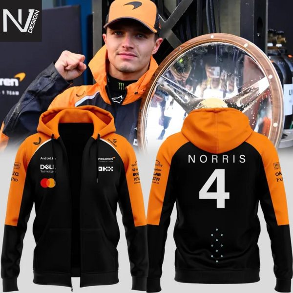 McLaren F1 Team Lando Norris Zip Hoodie