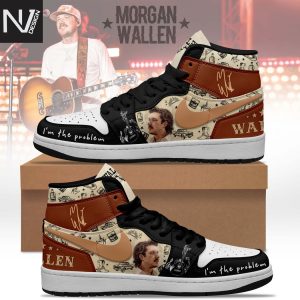 Morgan Wallen Im The Problem Signature Air Jordan 1 High Top