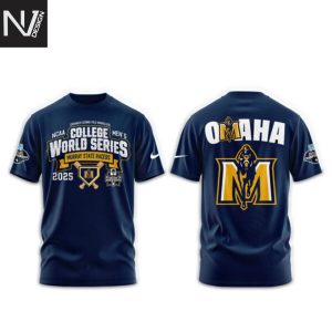 Murray State Racers World Series 2025 Omaha 3D T-Shirt