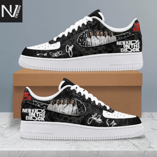 New Kids On The Block Signature Air Force 1 Shoes