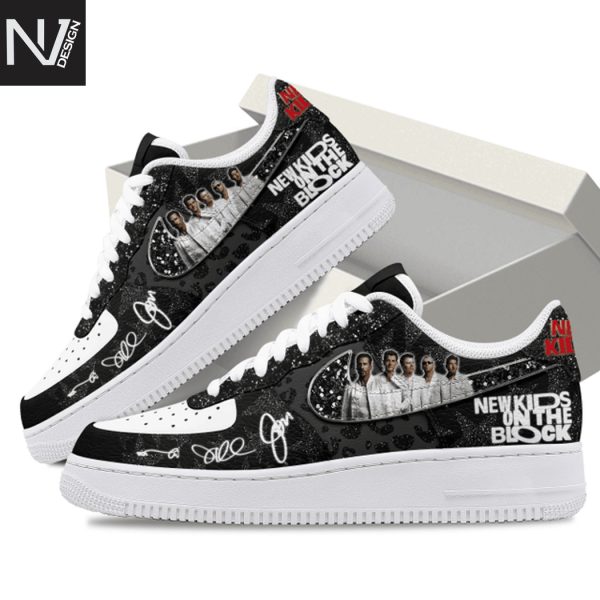 New Kids On The Block Signature Air Force 1 Shoes
