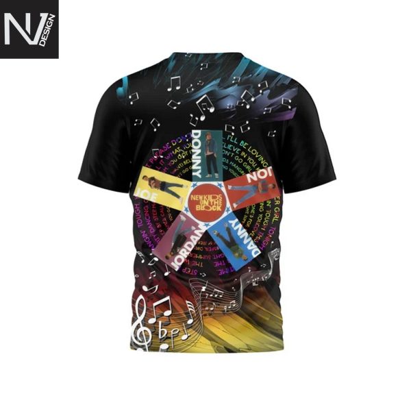 New Kids On The Block The Right Stuff 3D T-Shirt