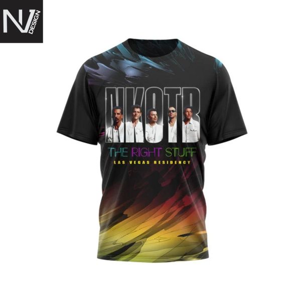 New Kids On The Block The Right Stuff 3D T-Shirt
