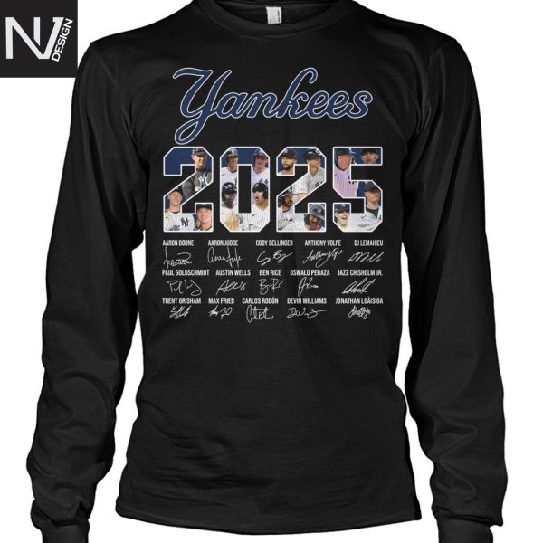 New York Yankees 2025 Signature Unisex T-Shirt