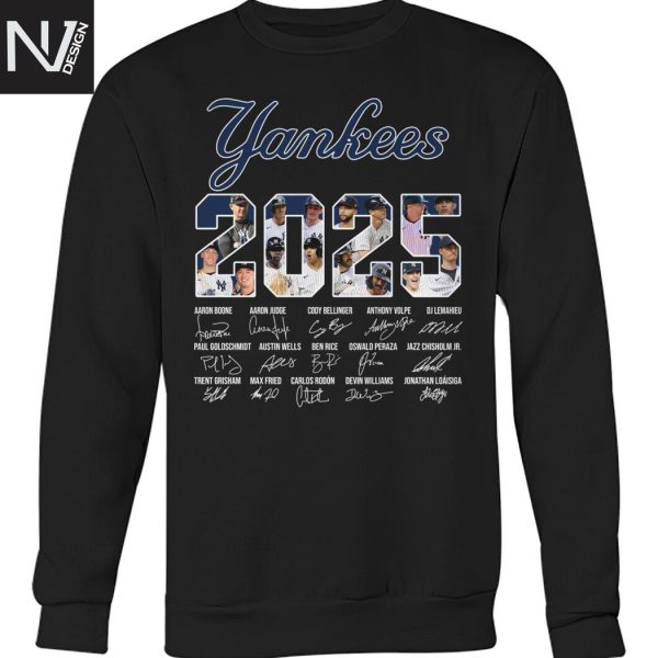 New York Yankees 2025 Signature Unisex T-Shirt