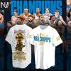 Oklahoma City Thunder 2024-2025 Champions Finals Baseball Jersey – Black