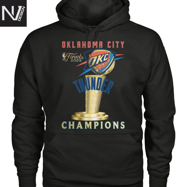 Oklahoma City Thunder 2025 Finals Champions Unisex T-Shirt