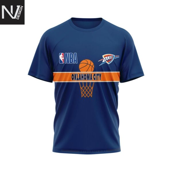 Oklahoma City Thunder 2025 NBA Finals Loud City 3D T-Shirt