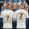 Oklahoma City Thunder Champions 2025 X2 Signature 3D T-Shirt – Black